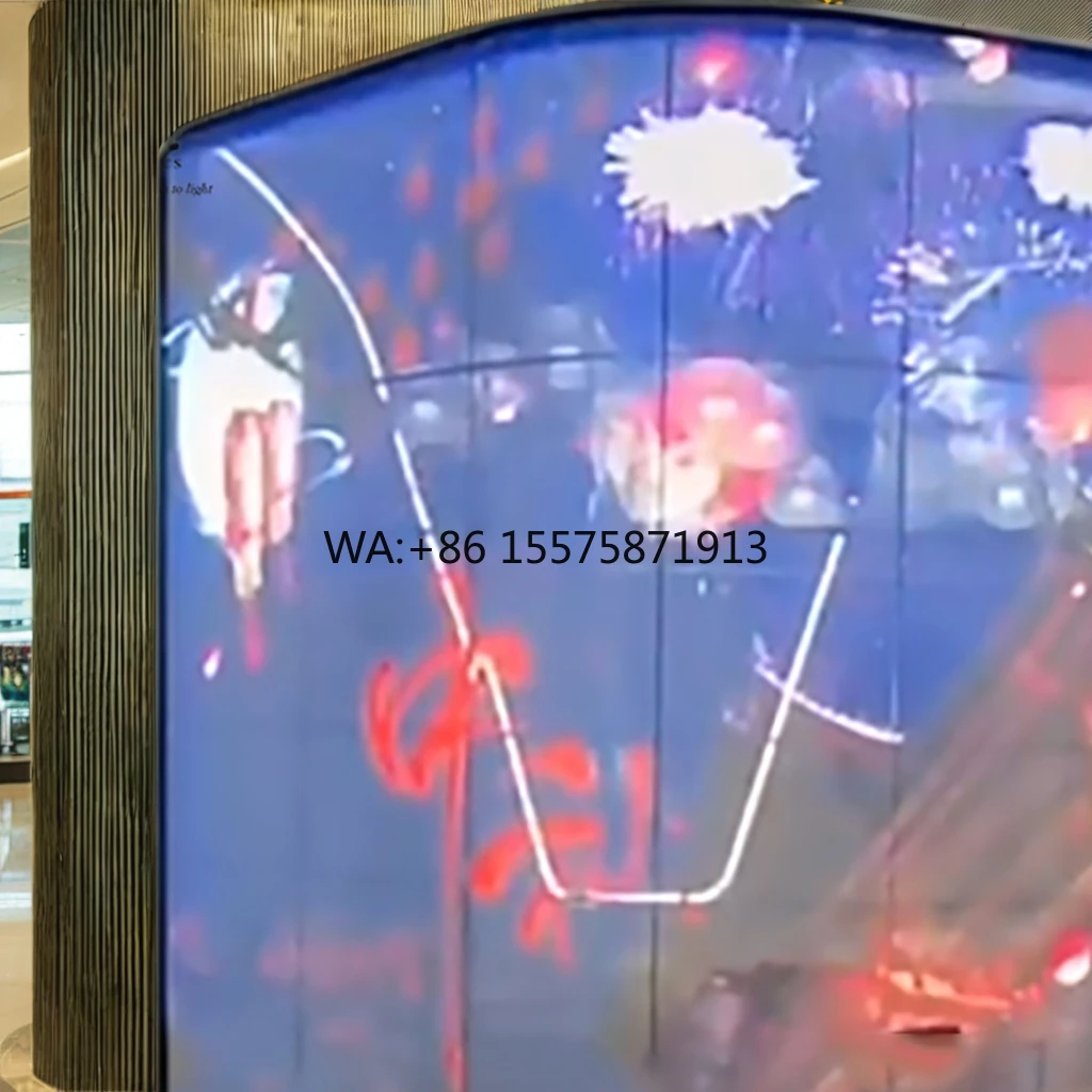 Настраиваемый прозрачный пленочный светодиодный дисплей, индивидуальный полноцветный настенный экран для внутреннего и наружного использования HD
Настраиваемый прозрачный пленочный светодиодный дисплей, индивидуальный полноцветный настенный экран для внутреннего и наружного использования HD