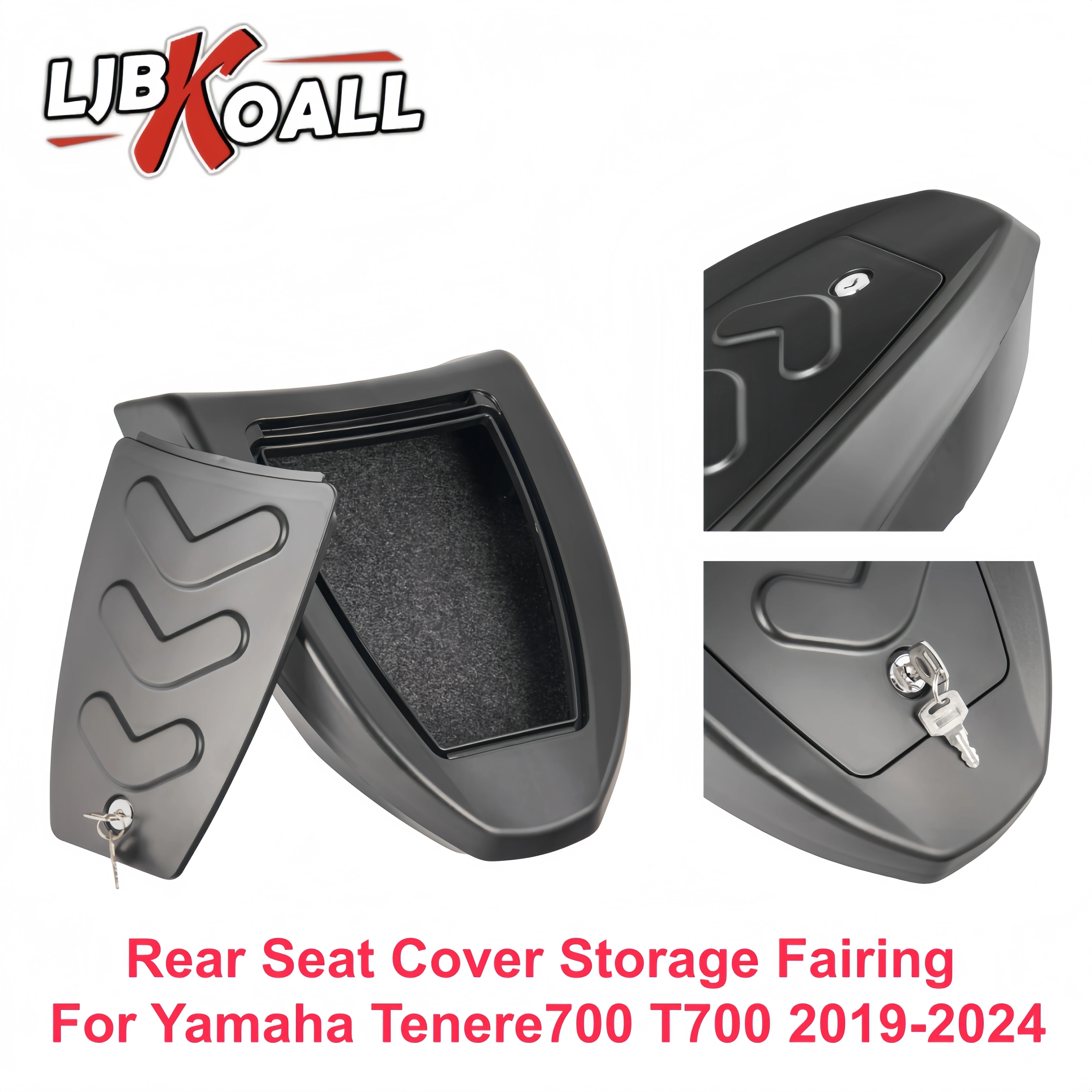 For Yamaha Tenere 700 T700 Rear Seat Cover Storage Rear Storage Box Passenger Seat Cowl Fairing 2019-2024 Motorcycle Accessories
For Yamaha Tenere 700 T700 Rear Seat Cover Storage Rear Storage Box Passenger Seat Cowl Fairing 2019-2024 Motorcycle Accessories
