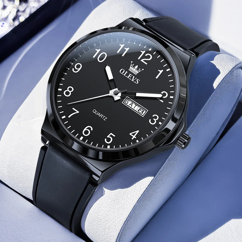 OLEVS 5647 Fashion Sport Student Quartz Wristwatch for Boy Youth Waterproof Dual Calendar Luminous Original Men's Watches
OLEVS 5647 Fashion Sport Student Quartz Wristwatch for Boy Youth Waterproof Dual Calendar Luminous Original Men's Watches