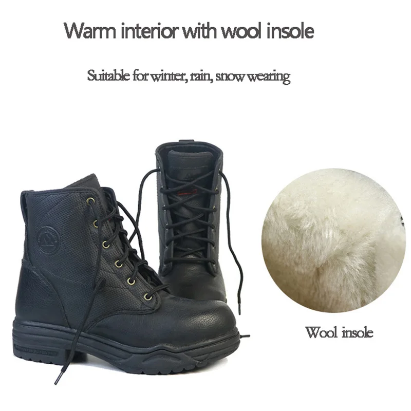 Equestrian Winter Booties Thickened Wool Insole Rubber Outsole Comfortable Warm Wear-resitant Waterproof
Equestrian Winter Booties Thickened Wool Insole Rubber Outsole Comfortable Warm Wear-resitant Waterproof