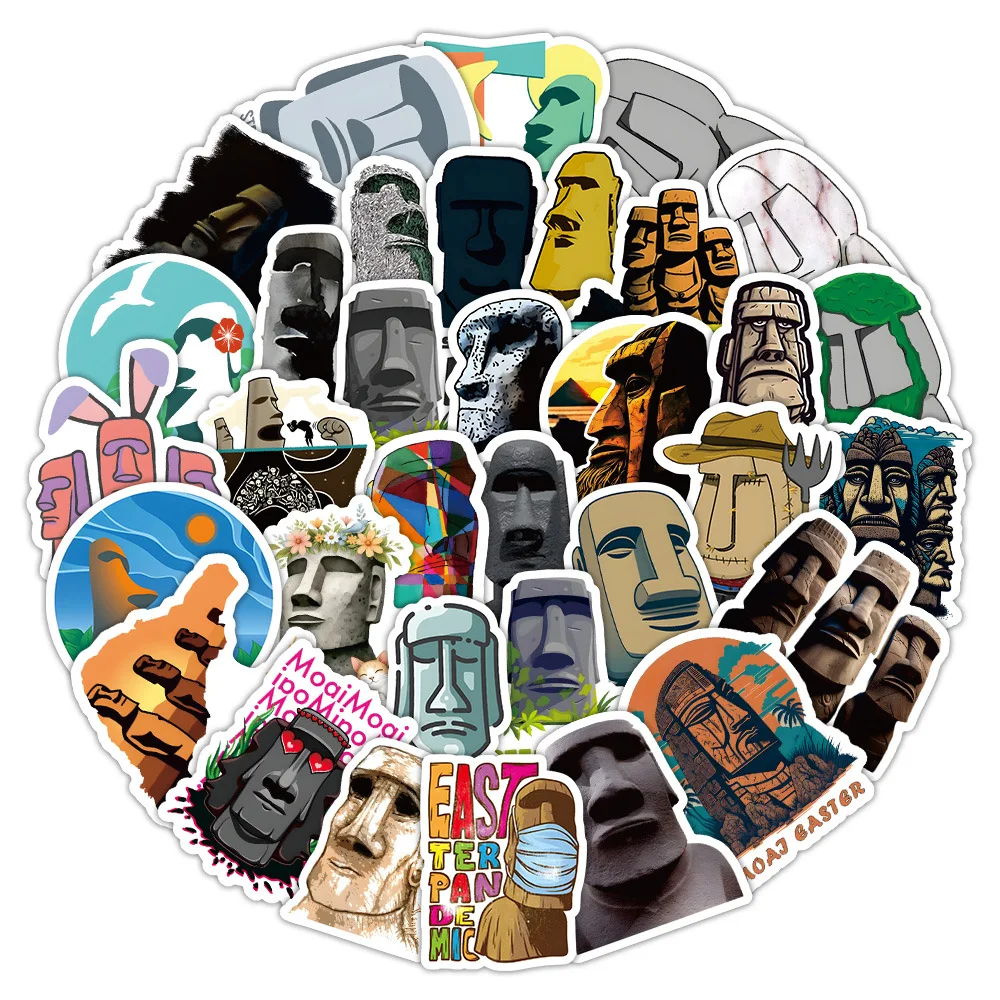 10/30/60PCS Easter Lsland Stone Statue Stickers Funny Cartoon Sticker Fridge Luggage Laptop Phone Guitar Car Bike Skateboard Toy
10/30/60PCS Easter Lsland Stone Statue Stickers Funny Cartoon Sticker Fridge Luggage Laptop Phone Guitar Car Bike Skateboard Toy