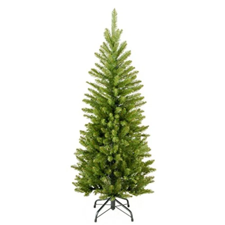 4 ft Unlit Kingswood Fir Mini Artificial Slim Christmas Tree, 269 Tips, Includes Stand, Green
4 ft Unlit Kingswood Fir Mini Artificial Slim Christmas Tree, 269 Tips, Includes Stand, Green