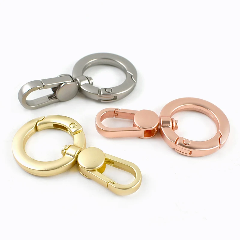 5/10/20P 17mm Metal O Ring Snap Buckles for Keychain Bag Lanyard Swivel Lobster Clasp Handbags Carabiner Clip DIY Accessories
5/10/20P 17mm Metal O Ring Snap Buckles for Keychain Bag Lanyard Swivel Lobster Clasp Handbags Carabiner Clip DIY Accessories