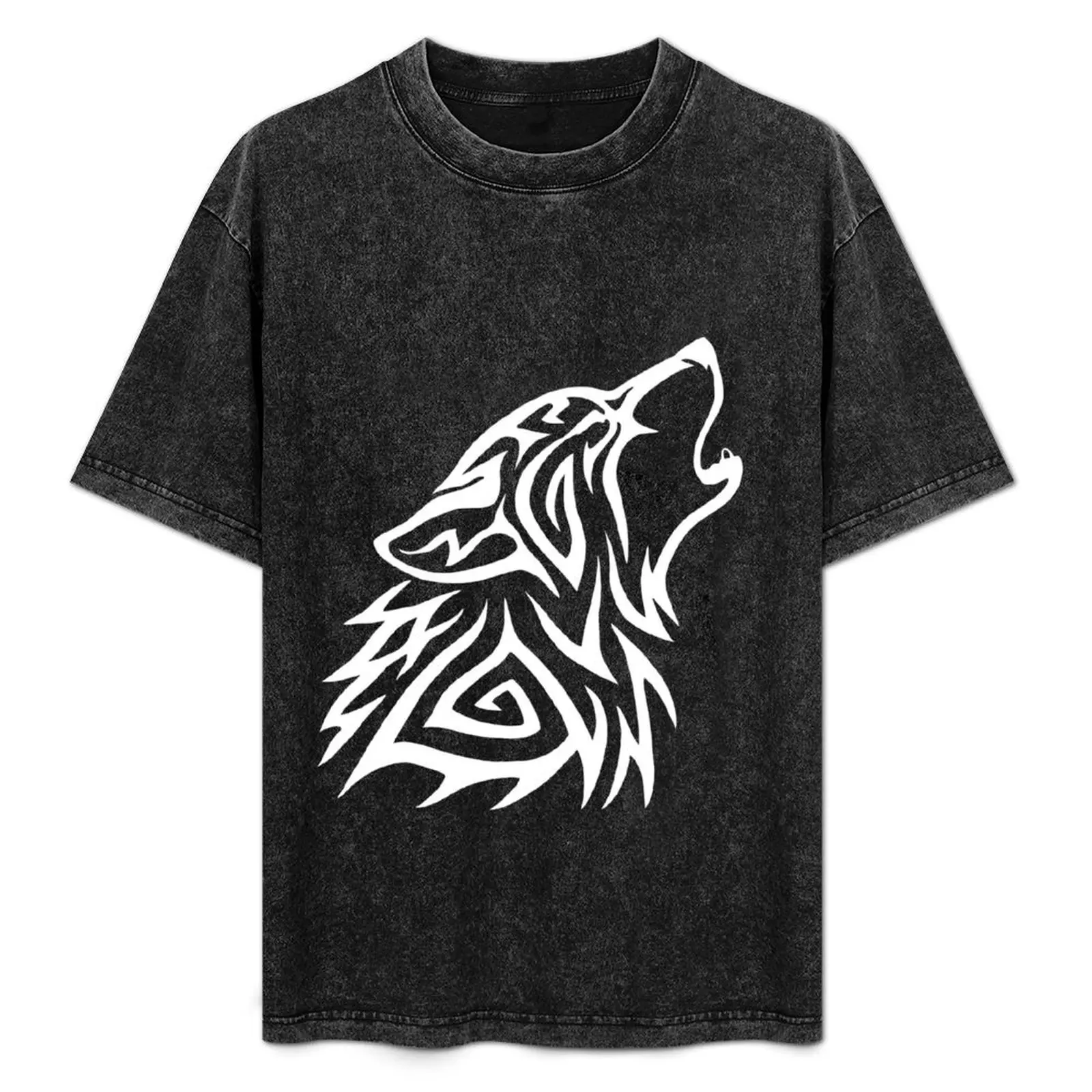 Tribal Wolf Howl - White T-Shirt Casual All Match Tee Shirt for Men
Tribal Wolf Howl - White T-Shirt Casual All Match Tee Shirt for Men
