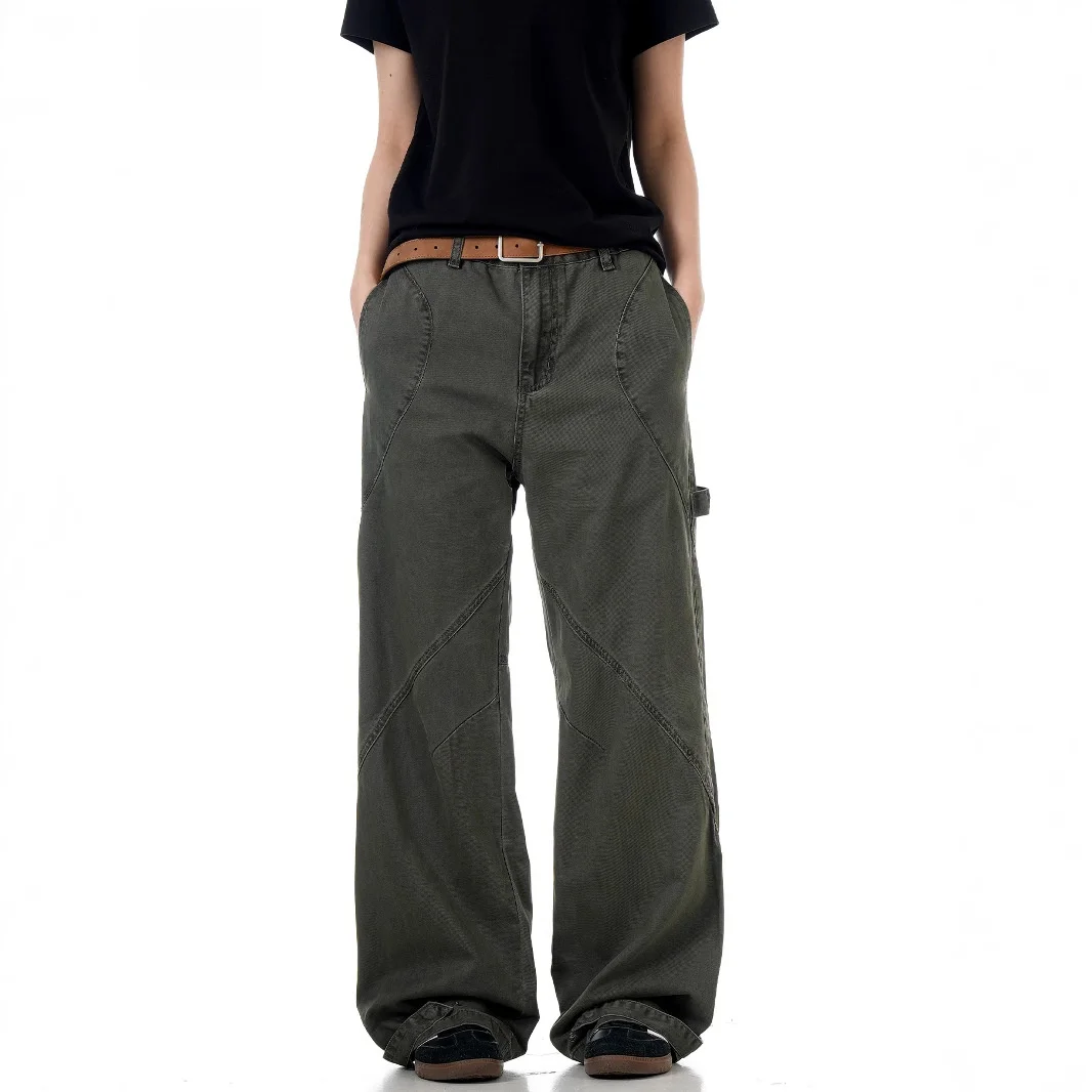 Свободные повседневные рабочие брюки унисекс: универсальные, удобные, с высокой талией, длинные, хлопковые, городской стиль, на все сезоны, базовые цвета
Свободные повседневные рабочие брюки унисекс: универсальные, удобные, с высокой талией, длинные, хлопковые, городской стиль, на все сезоны, базовые цвета