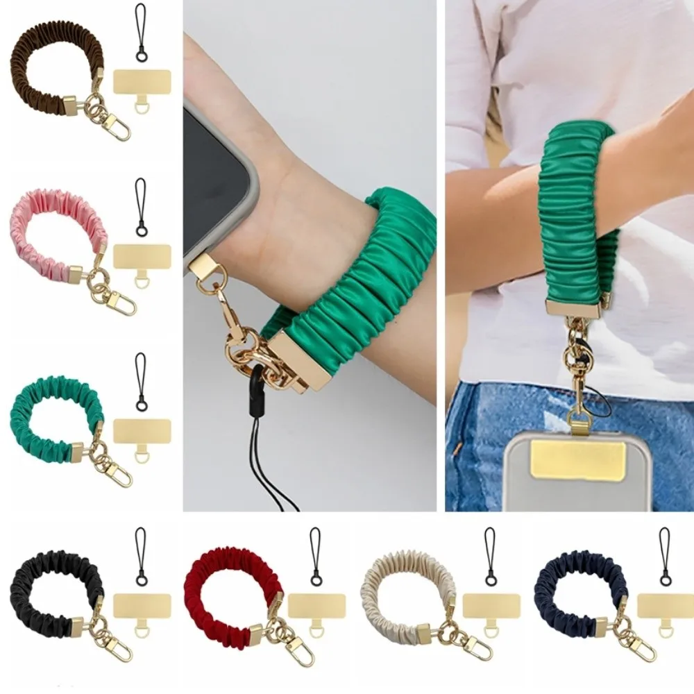 Pleated Design Mobile Phone Strap Pendant Metal Card Cell Phone Chain Anti Loss Short Mobile Phone Lanyard
Pleated Design Mobile Phone Strap Pendant Metal Card Cell Phone Chain Anti Loss Short Mobile Phone Lanyard