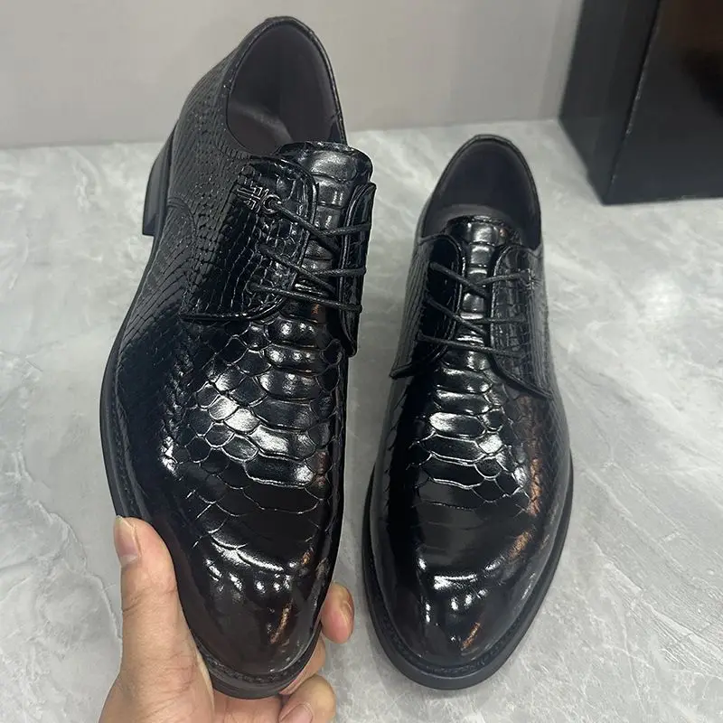 2025 Top Layer Cowhide Genuine Leather Inside Men's Top Layer Cowhide Soft Leather Soft Sole Business Casual Derby Shoes
2025 Top Layer Cowhide Genuine Leather Inside Men's Top Layer Cowhide Soft Leather Soft Sole Business Casual Derby Shoes