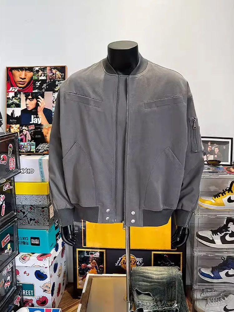 Retro American Bomber MA Pilot Jaet Men's ort Baseball Sle Outerwear Autumn Winter Faion Urban Cotton Thiened Zipper
Retro American Bomber MA Pilot Jaet Men's ort Baseball Sle Outerwear Autumn Winter Faion Urban Cotton Thiened Zipper