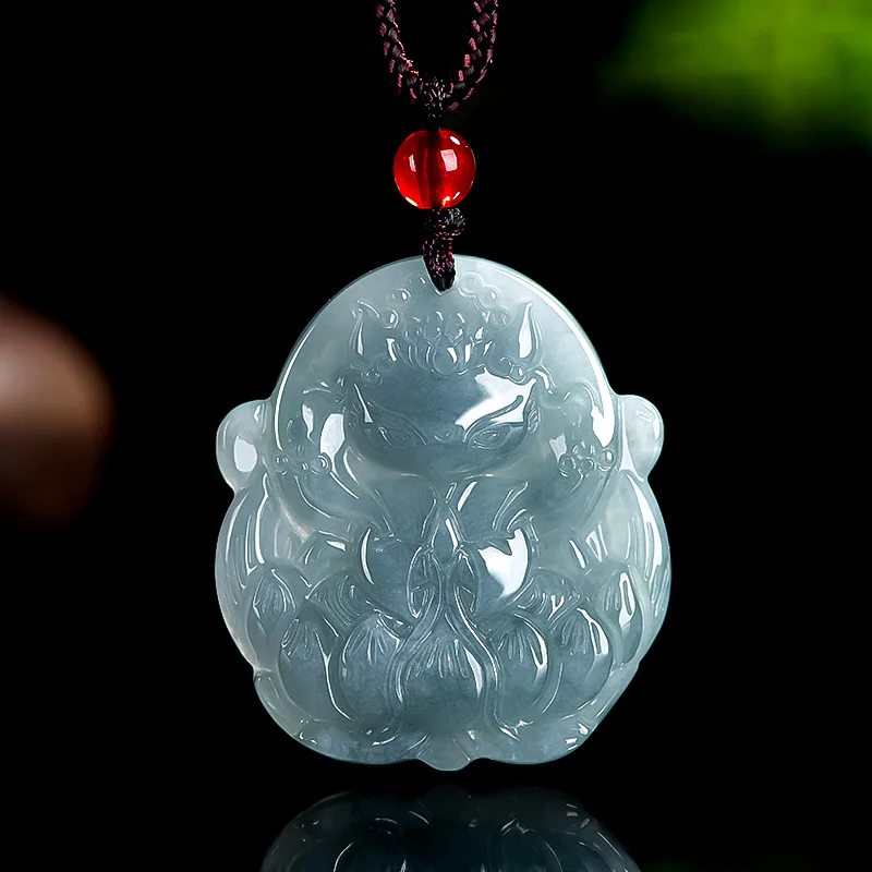 S Myanmar Jadeite Fox Pendant Necklace Natural Gemstone Real Jewelry Stone Gifts for Women Designer Burmese Jade Vintage Luxury
S Myanmar Jadeite Fox Pendant Necklace Natural Gemstone Real Jewelry Stone Gifts for Women Designer Burmese Jade Vintage Luxury