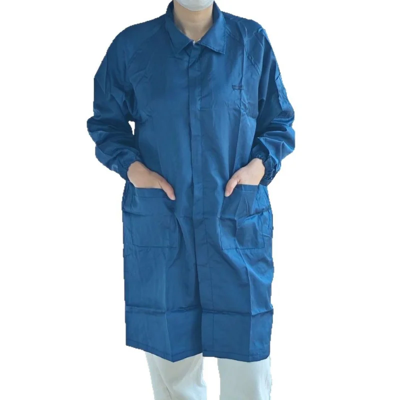 Dust-Free Clothing Dustproof Dust-Free Turn-Down Collar Zipper Static Clothing Food Electronics Factory Protective Men and Women
Dust-Free Clothing Dustproof Dust-Free Turn-Down Collar Zipper Static Clothing Food Electronics Factory Protective Men and Women