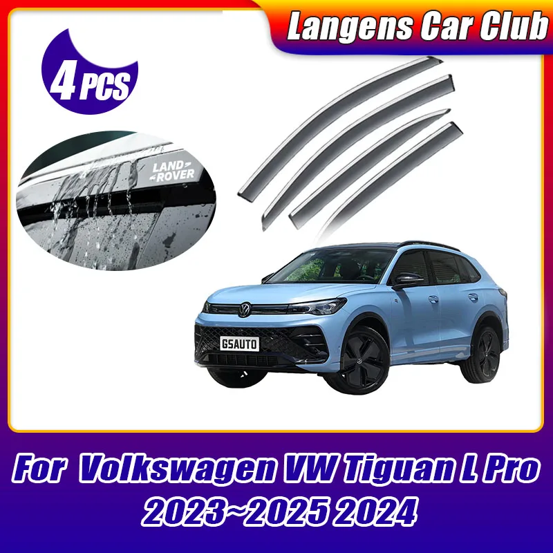 4 шт. автомобильный оконный козырек для Volkswagen VW Tiguan L Pro 2023 ~ 2025 2024 дефлектор, защита, укрытие, абажуры, аксессуары
4 шт. автомобильный оконный козырек для Volkswagen VW Tiguan L Pro 2023 ~ 2025 2024 дефлектор, защита, укрытие, абажуры, аксессуары