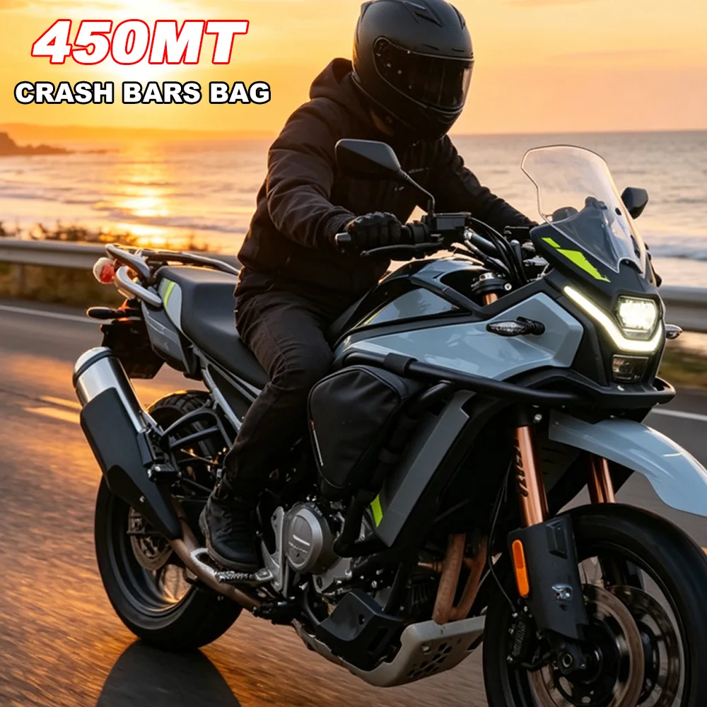 For CFMOTO MT450 450 MT Motorcycle Accessories Frame Crash Bars Waterproof Bag 450MT Original Bumper Repair Tool Placement Bag
For CFMOTO MT450 450 MT Motorcycle Accessories Frame Crash Bars Waterproof Bag 450MT Original Bumper Repair Tool Placement Bag