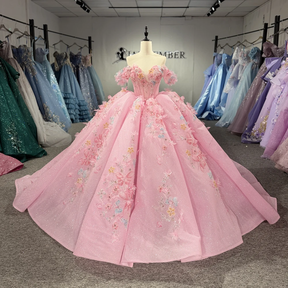 Quinceanera Dress Ball Gown Customized Lace Corset Sweet 16 Vestidos De 15 Anos Off the Shoulder Appliques Floor-Length DY1543
Quinceanera Dress Ball Gown Customized Lace Corset Sweet 16 Vestidos De 15 Anos Off the Shoulder Appliques Floor-Length DY1543