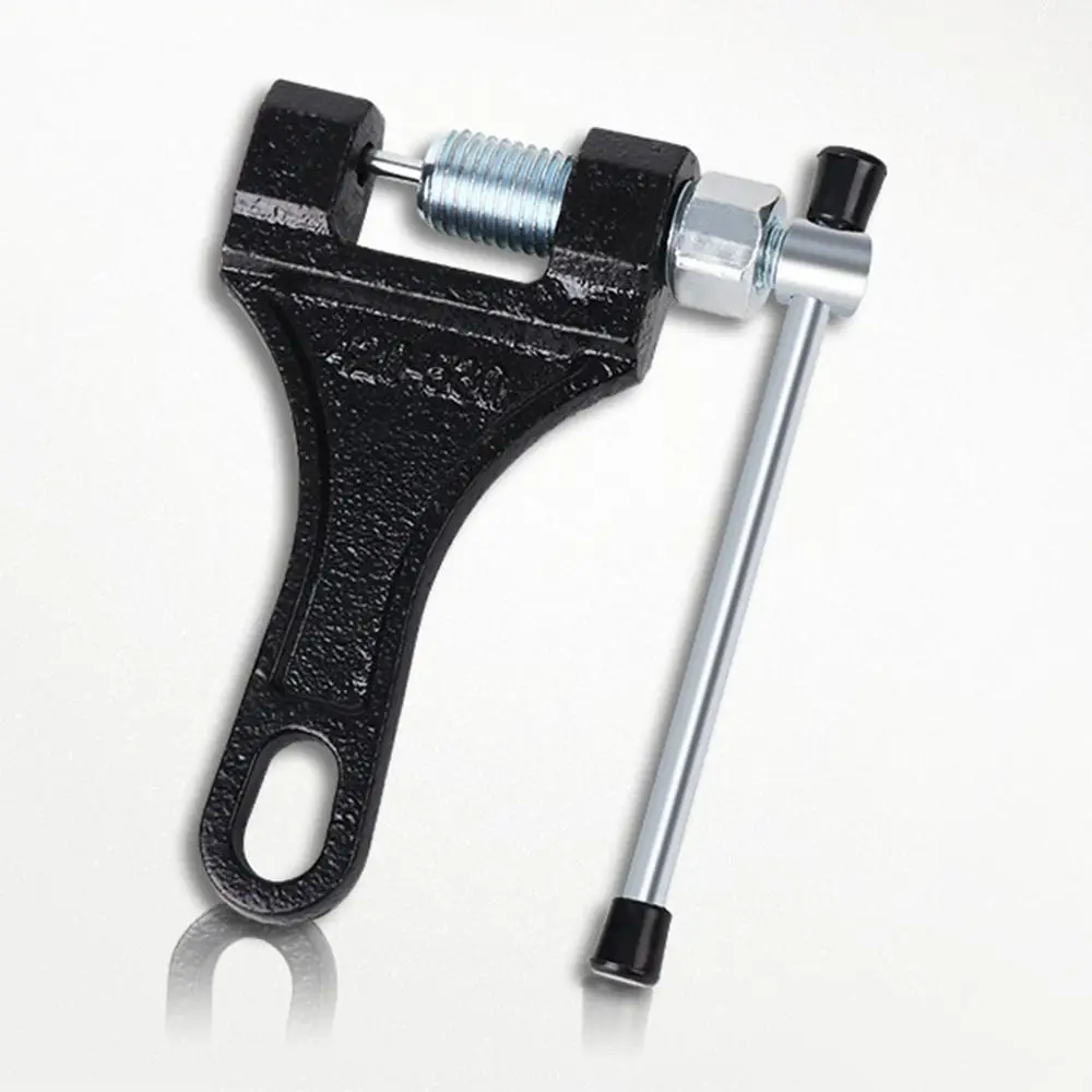 Black Bicycle Chain Breaker Durable Rustproof Chain Pin Splitter Universal Portable Chain Breaker Cutter Motorcycle Accessories
Black Bicycle Chain Breaker Durable Rustproof Chain Pin Splitter Universal Portable Chain Breaker Cutter Motorcycle Accessories