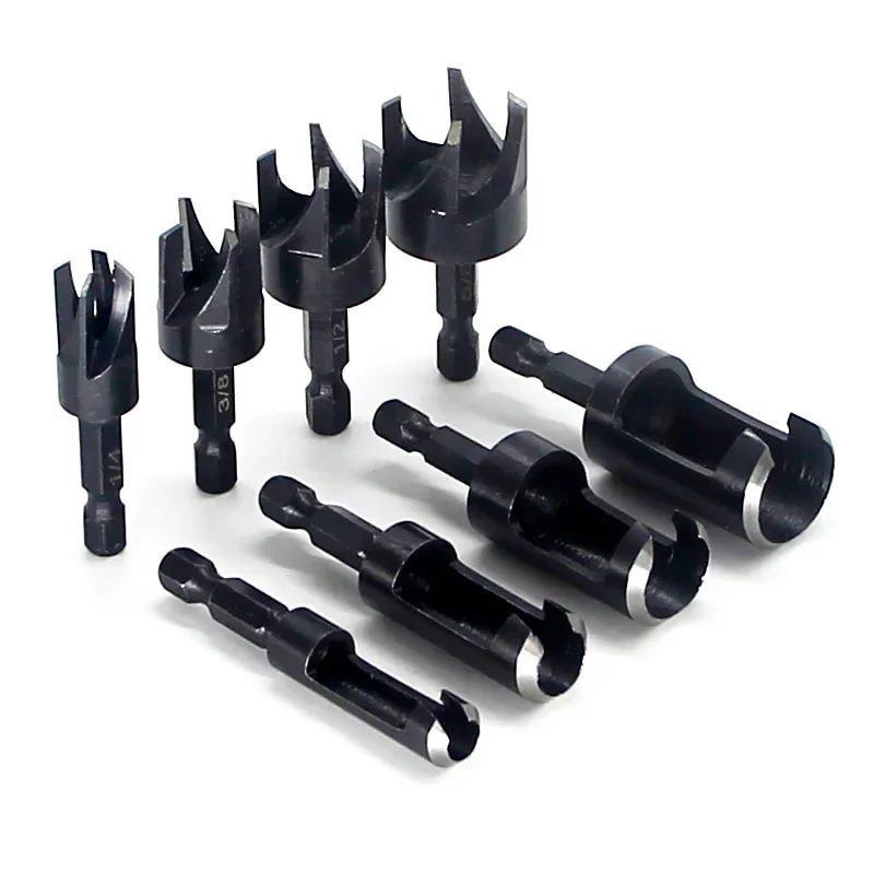 4/8PCs drill bits carbon steel hex shank drill woodworking tools plug cutter hot Mel drill bits cutting drilling hole Tools
4/8PCs drill bits carbon steel hex shank drill woodworking tools plug cutter hot Mel drill bits cutting drilling hole Tools