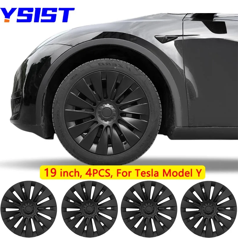 4PCS Hubcaps for Tesla Model Y 2021-2024 Wheel Rim Cover 19inch Full Cover Hubcaps Automobile Accessories
4PCS Hubcaps for Tesla Model Y 2021-2024 Wheel Rim Cover 19inch Full Cover Hubcaps Automobile Accessories