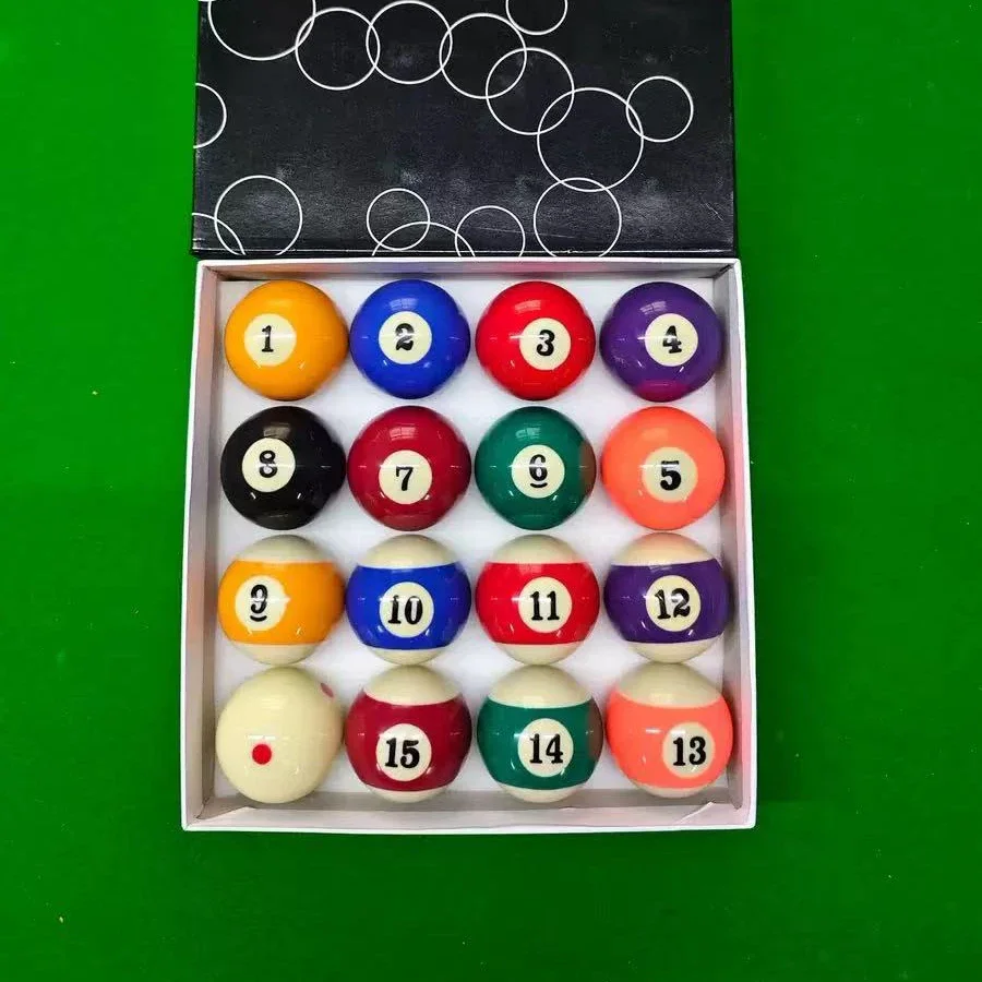 High Quality Standard Professional Snooker Billiards Sports Training Diameter 57.2mm High-End Billiard Ball
High Quality Standard Professional Snooker Billiards Sports Training Diameter 57.2mm High-End Billiard Ball