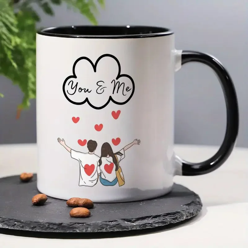 11oz Fashion Ceramic Water Cup Women's and Men Coffee Mug Birthday Gift the Best Choice for Couples Milk Cups High Quality
11oz Fashion Ceramic Water Cup Women's and Men Coffee Mug Birthday Gift the Best Choice for Couples Milk Cups High Quality