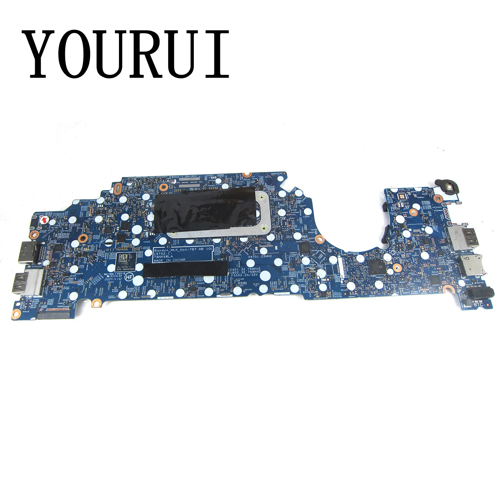 For DELL Latitude 5310 2-in-1 Laptop Motherboard with I5-10310U/I7-10610U CPU CN-0V295P CN-030FT5 19752-1 Mainboard full test
For DELL Latitude 5310 2-in-1 Laptop Motherboard with I5-10310U/I7-10610U CPU CN-0V295P CN-030FT5 19752-1 Mainboard full test