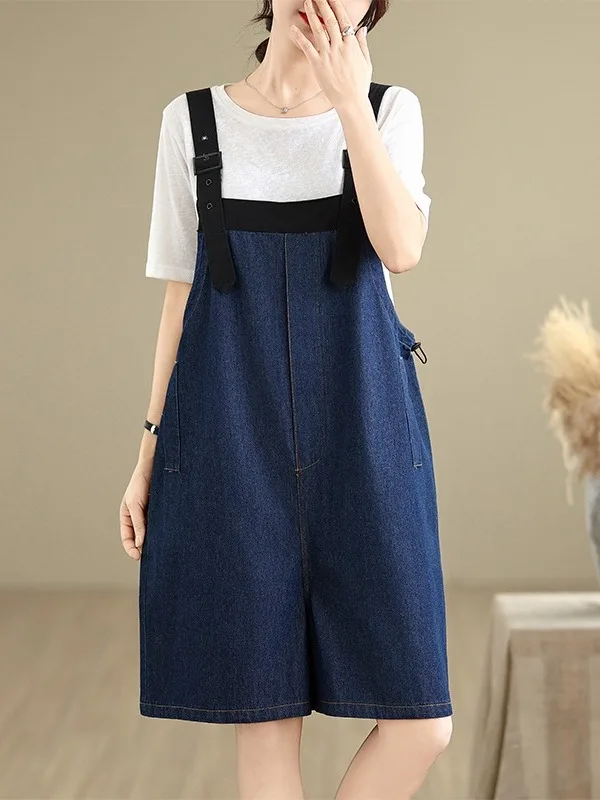 Художественные повседневные джинсовые комбинезоны с талией, большие размеры, женские утягивающие повседневные брюки, широкие брюки пять четвертей, цветная блузка
Художественные повседневные джинсовые комбинезоны с талией, большие размеры, женские утягивающие повседневные брюки, широкие брюки пять четвертей, цветная блузка