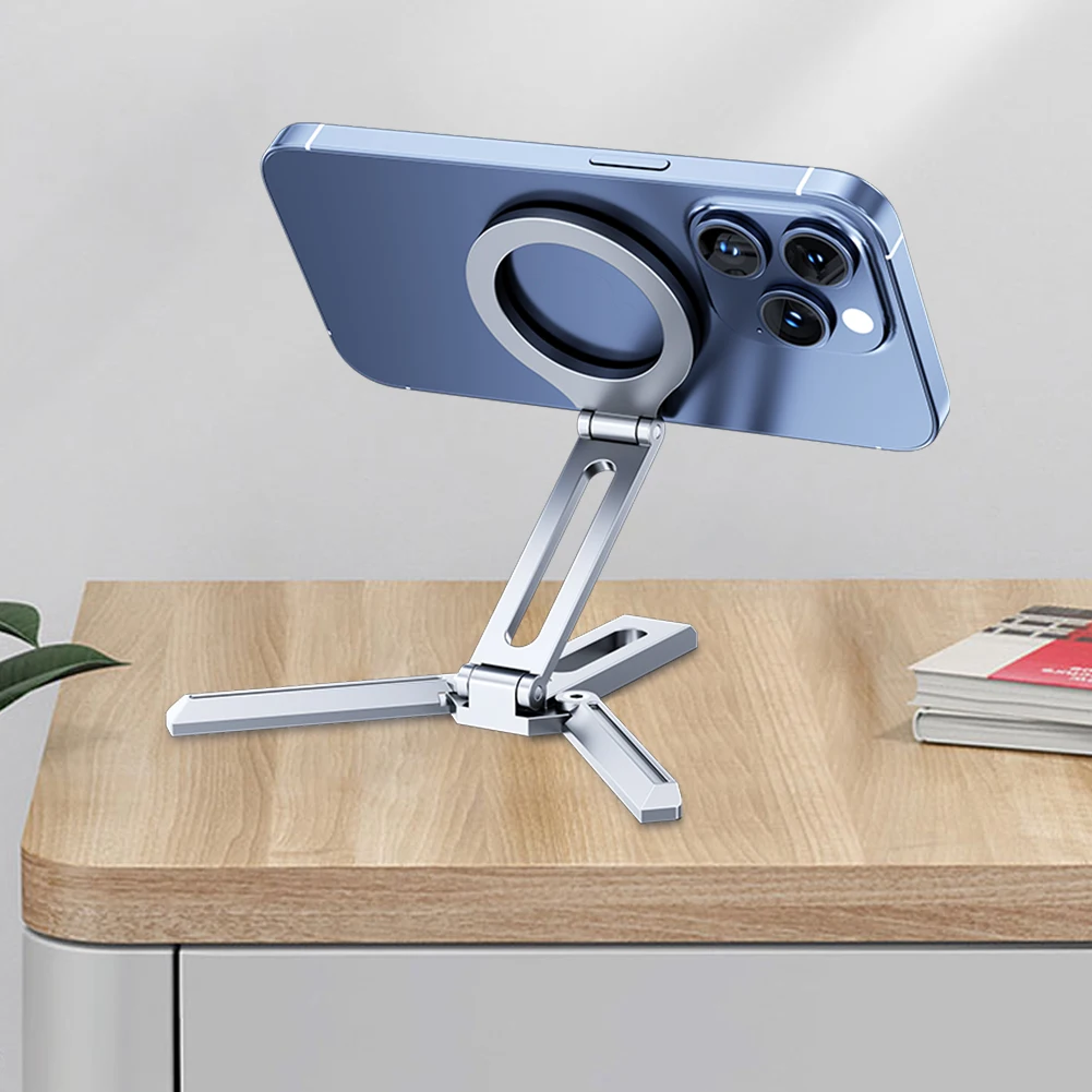 Магнитный штатив для телефона, складная подставка для телефона из алюминиевого сплава, портативное настольное крепление для телефона для записи видео сотового телефона, путешествий
Магнитный штатив для телефона, складная подставка для телефона из алюминиевого сплава, портативное настольное крепление для телефона для записи видео сотового телефона, путешествий