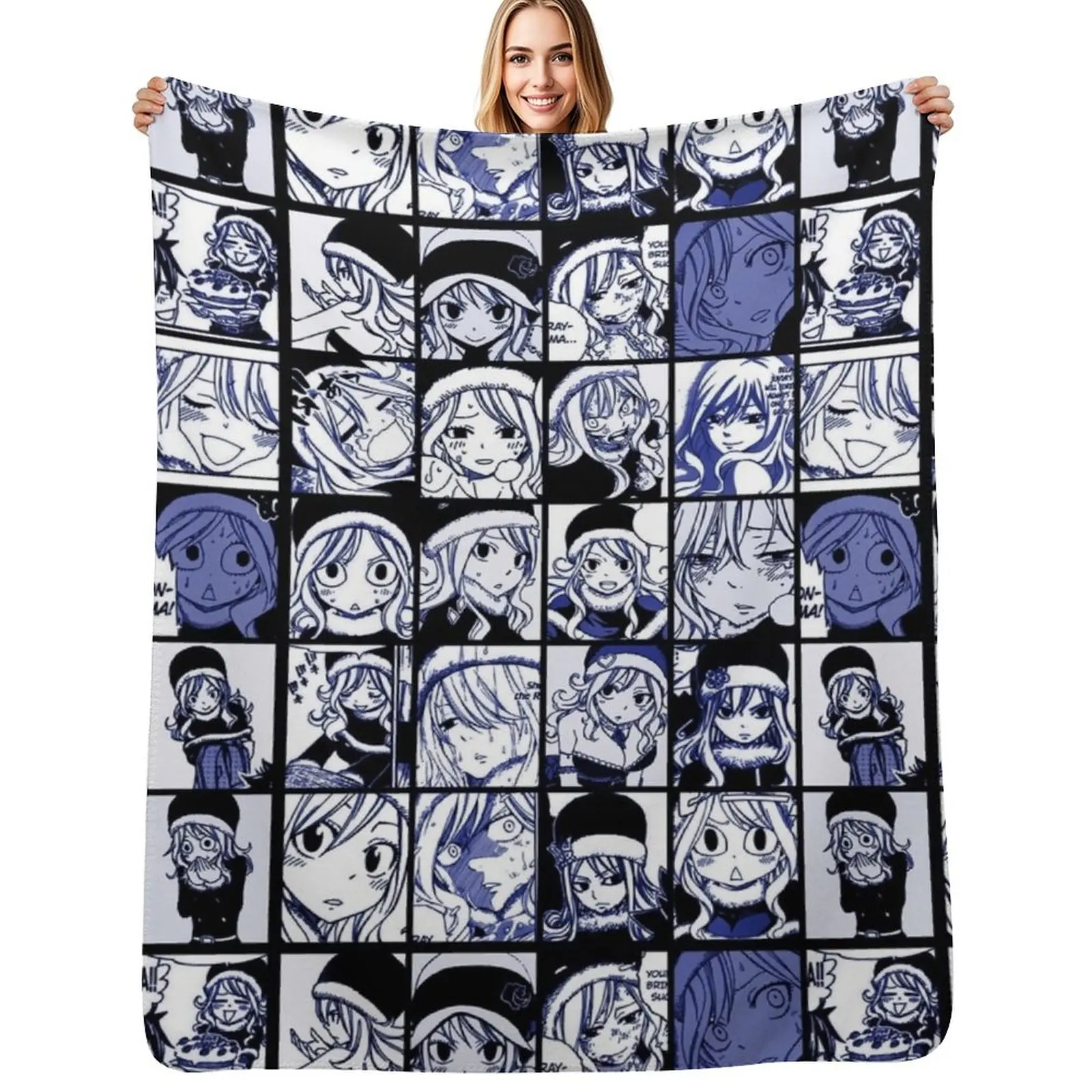 Juvia Lockser - FT manga panel collage Throw Blanket Warm Cozy Throw Blanket for Living Room Couch
Juvia Lockser - FT manga panel collage Throw Blanket Warm Cozy Throw Blanket for Living Room Couch