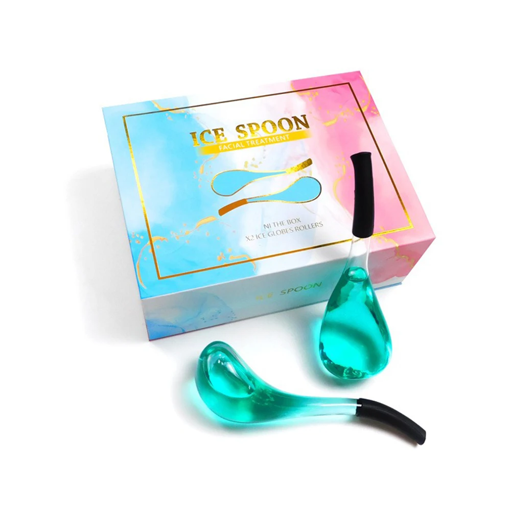 Glass Cold Spoon For Face with Pure Dew Ice Skin Beauty Liquid Face Massager Ice Global Skincare Tools
Glass Cold Spoon For Face with Pure Dew Ice Skin Beauty Liquid Face Massager Ice Global Skincare Tools