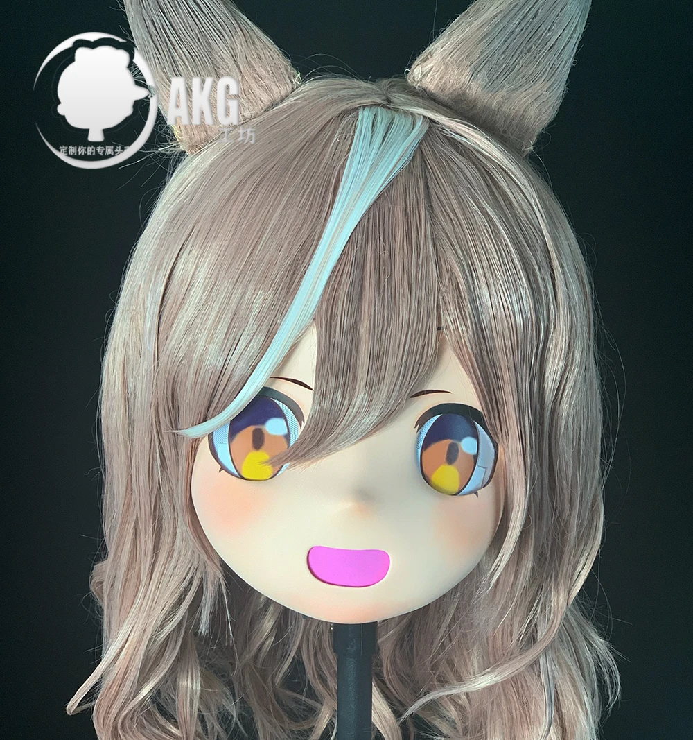 Customize Character Female/Girl Resin Kig Full Head With Lock Anime Cosplay Japanese Anime Kigurumi Mask
Customize Character Female/Girl Resin Kig Full Head With Lock Anime Cosplay Japanese Anime Kigurumi Mask