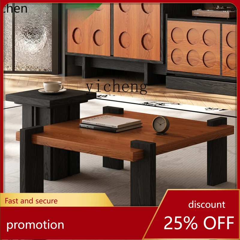 HXL retro style solid wood coffee table living room small apartment household medium ancient style square coffee table
HXL retro style solid wood coffee table living room small apartment household medium ancient style square coffee table