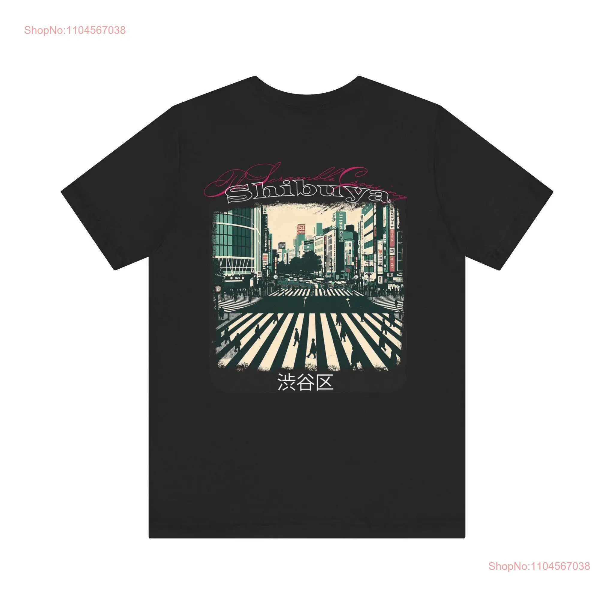 Футболка Tokyo Shibuya Zebra Crossing «The Scramble Crossing» из плотного хлопка с длинными или короткими рукавами
Футболка Tokyo Shibuya Zebra Crossing «The Scramble Crossing» из плотного хлопка с длинными или короткими рукавами