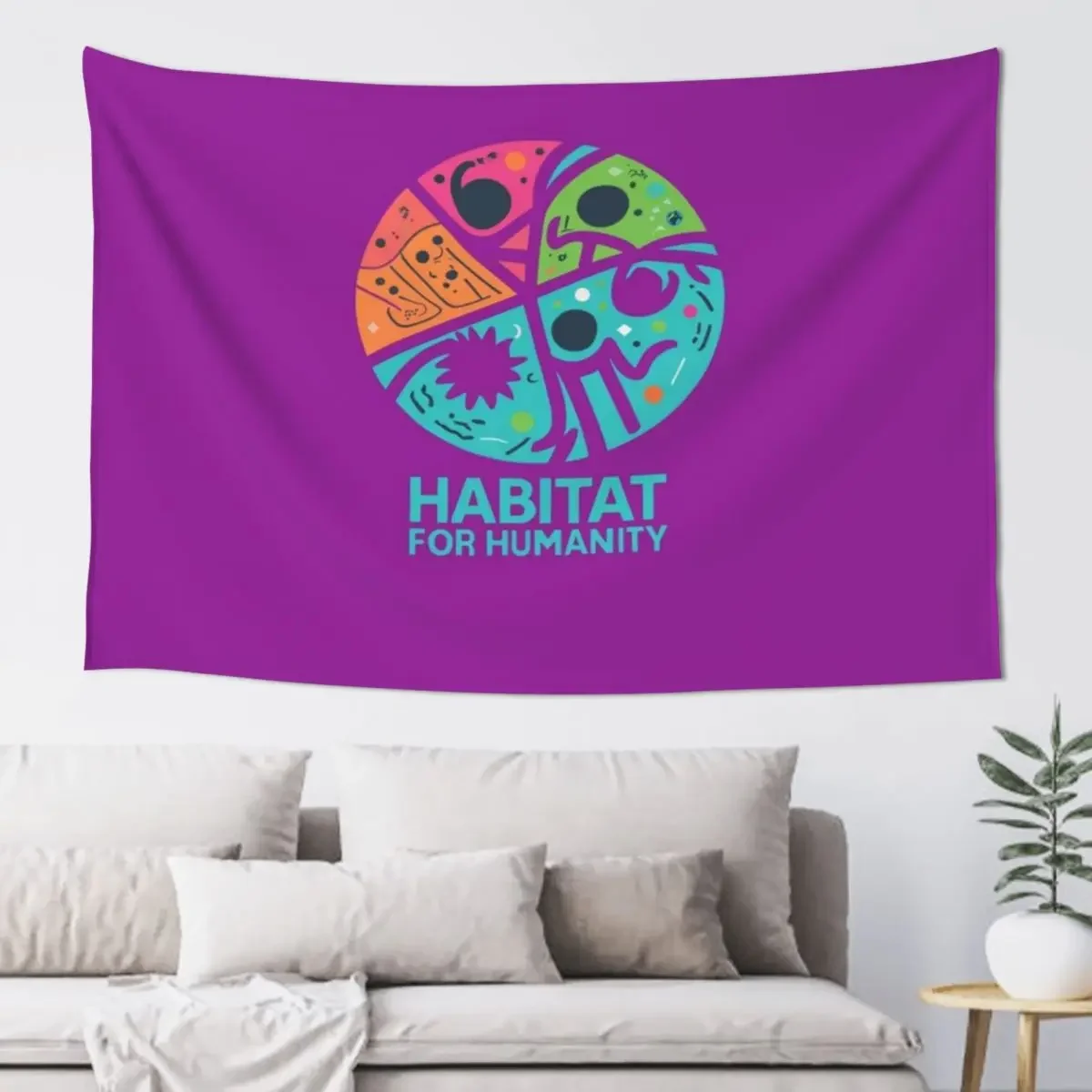 Habitat for humanity, Volunteer's Delight, Retro Humanity Design, motivational gift Tapestry Aesthetic Home Decor Tapestry
Habitat for humanity, Volunteer's Delight, Retro Humanity Design, motivational gift Tapestry Aesthetic Home Decor Tapestry