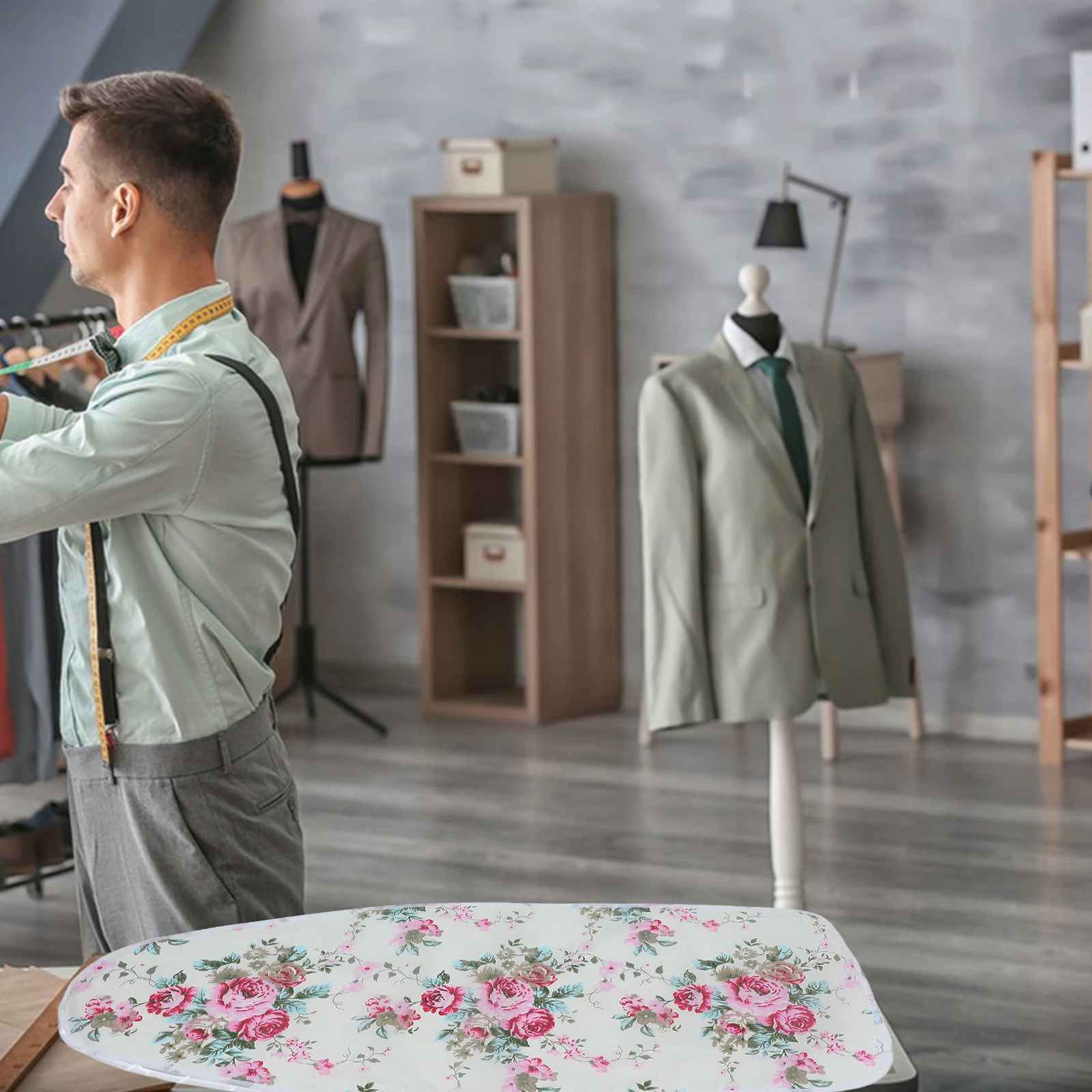 Ironing Board Cover Extra Thick Heat Resistant Non-Slips Cotton Cloth For Home Ironing Table Protector Wide Cover Stain
Ironing Board Cover Extra Thick Heat Resistant Non-Slips Cotton Cloth For Home Ironing Table Protector Wide Cover Stain