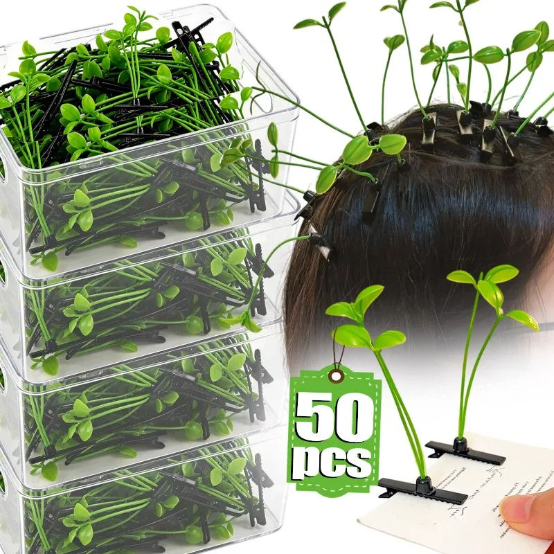 2/50Pcs Imitation Little Grasst Hair Clips Unisex Prop Cosplay Party Headwear Grass Plants Bangs Side Hairpins Cute Barrettes
2/50Pcs Imitation Little Grasst Hair Clips Unisex Prop Cosplay Party Headwear Grass Plants Bangs Side Hairpins Cute Barrettes