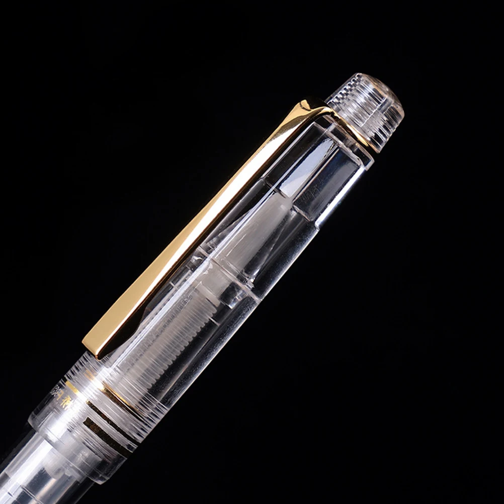 2 Pcs Transparent Calligraphy Brush Soft Tip Fountain Pens for Writing Painting Artistic Creation Beginner Kit
2 Pcs Transparent Calligraphy Brush Soft Tip Fountain Pens for Writing Painting Artistic Creation Beginner Kit