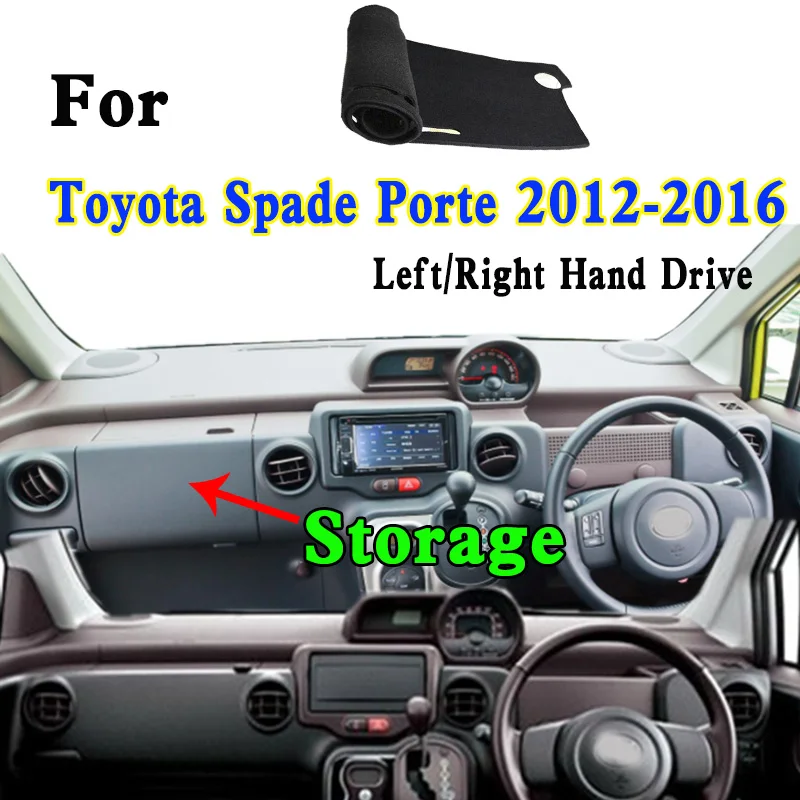 For 2012-16 Toyota Spade Porte P14 NSP140 Dashmat Dashboard Cover Instrument Panel Insulation Sunscreen Protective Pad
For 2012-16 Toyota Spade Porte P14 NSP140 Dashmat Dashboard Cover Instrument Panel Insulation Sunscreen Protective Pad