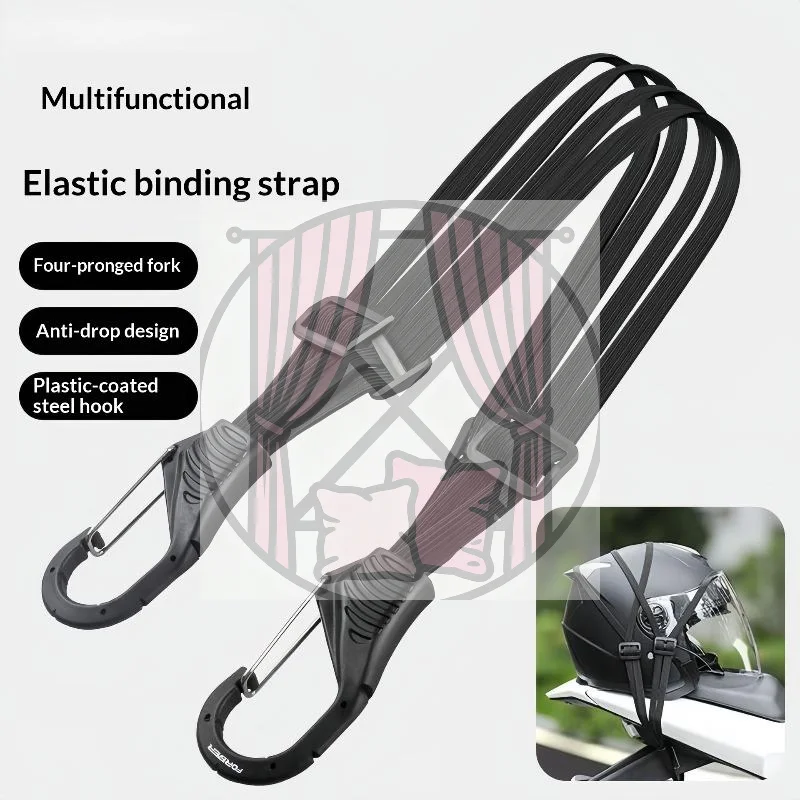 Motorcycle Luggage Strap Universal Elastic Suitcase With Safety Hook Versatile Helmet Mesh Gear Transport Durable Sleek
Motorcycle Luggage Strap Universal Elastic Suitcase With Safety Hook Versatile Helmet Mesh Gear Transport Durable Sleek
