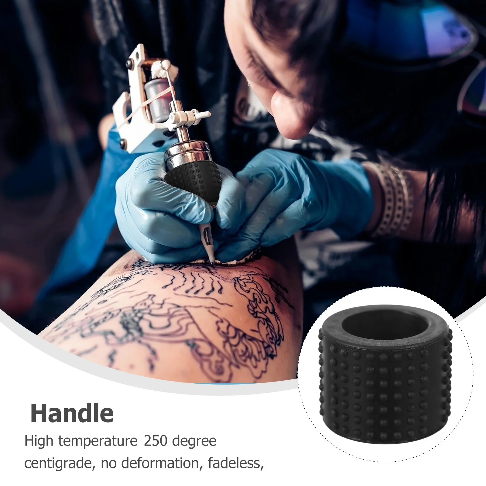 1 шт., силиконовая ручка для татуировки, рукав, устойчивый к высоким температурам, масло, кислотостойкий, черный, 25 мм, внутренний диаметр, 37 мм, внешний диаметр
1 шт., силиконовая ручка для татуировки, рукав, устойчивый к высоким температурам, масло, кислотостойкий, черный, 25 мм, внутренний диаметр, 37 мм, внешний диаметр