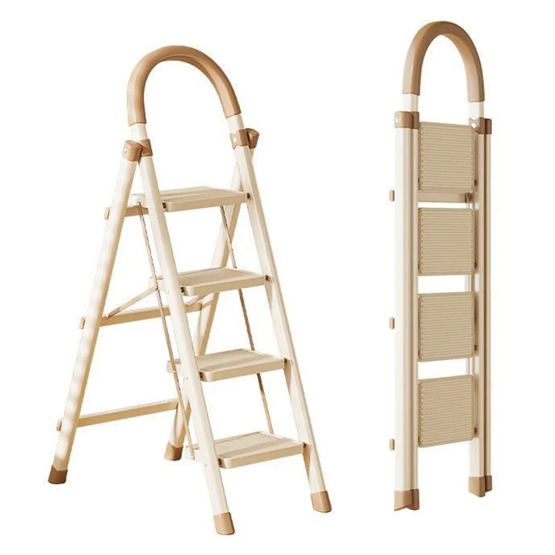 This Four-step Ladder Is Lightweight, Portable, and Foldable. It's a Very Sturdy and Durable Ladder with Wide
This Four-step Ladder Is Lightweight, Portable, and Foldable. It's a Very Sturdy and Durable Ladder with Wide