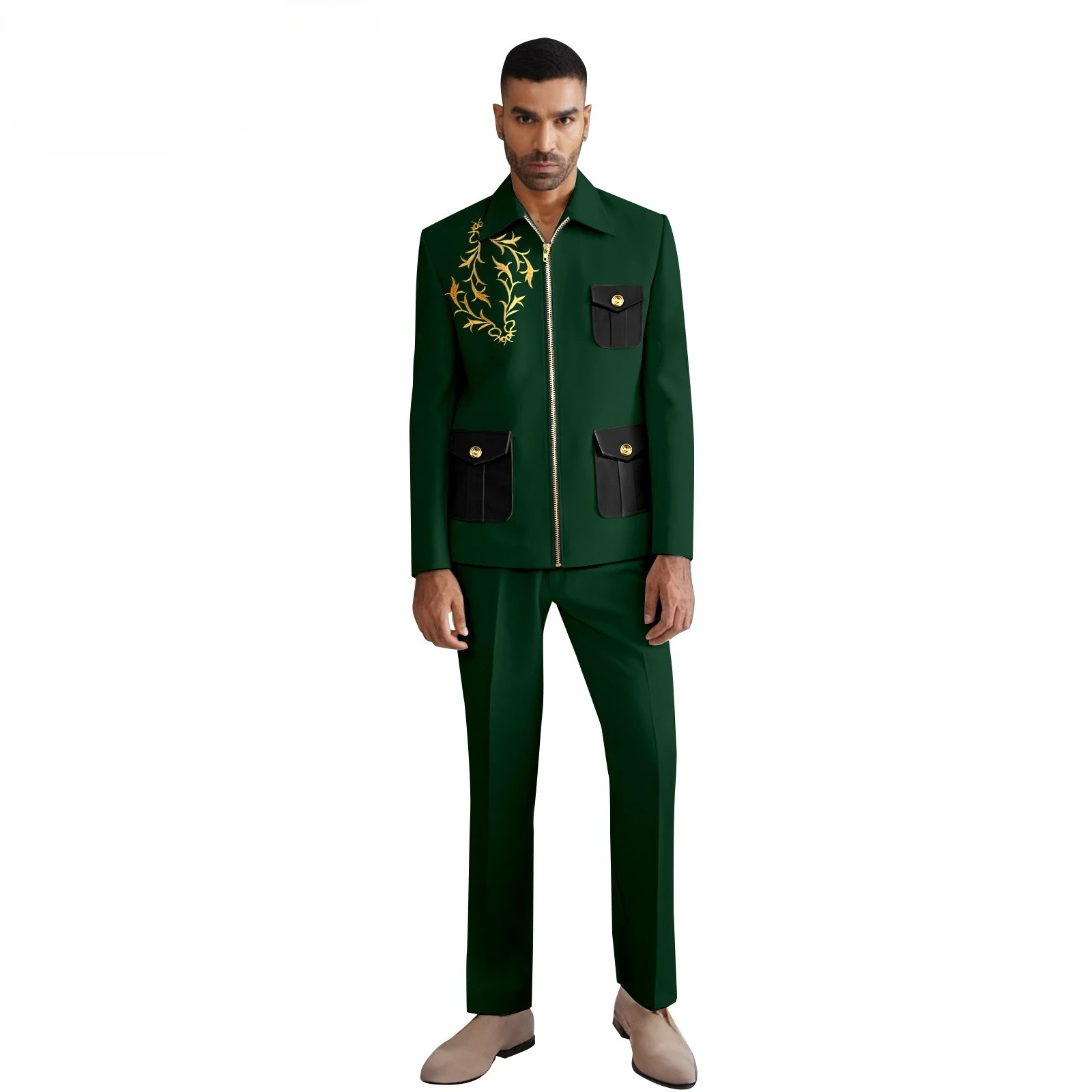 Best-selling, Highly Popular, New-style Business Casual African Ethnic Men's Suit. Men's Suit Men Clothing Mens Clothes
Best-selling, Highly Popular, New-style Business Casual African Ethnic Men's Suit. Men's Suit Men Clothing Mens Clothes