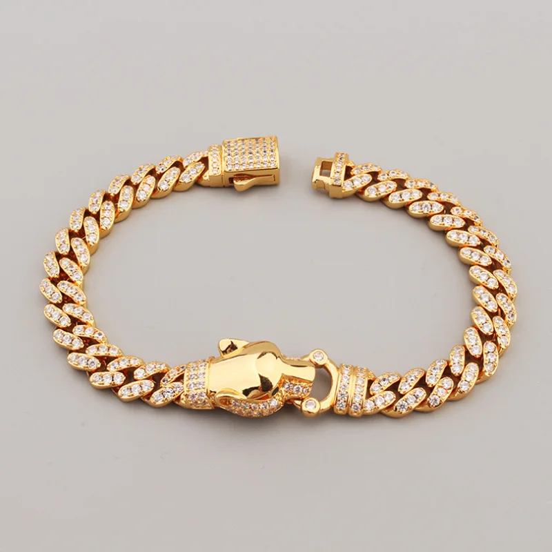 Leopard Print Titanium Bracelet with Micro-Inlaid Zircon European American Fashion Retro Luxury Accessory
Leopard Print Titanium Bracelet with Micro-Inlaid Zircon European American Fashion Retro Luxury Accessory