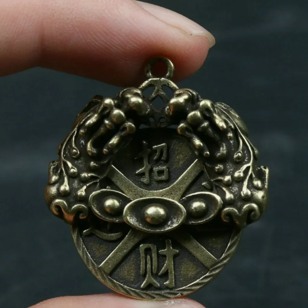36mm/18g Chinese Bronze Animal Pixiu Unicorn Beast Money Coin Wealth Statue
36mm/18g Chinese Bronze Animal Pixiu Unicorn Beast Money Coin Wealth Statue