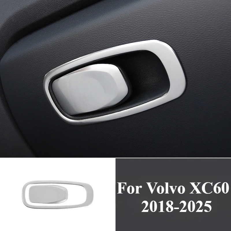 1PCS for Volvo XC60 2018-2025 Glove Storage Box Adjust Switch Button Cover Trim Stainless Steel Interior Moulding Sticker
1PCS for Volvo XC60 2018-2025 Glove Storage Box Adjust Switch Button Cover Trim Stainless Steel Interior Moulding Sticker