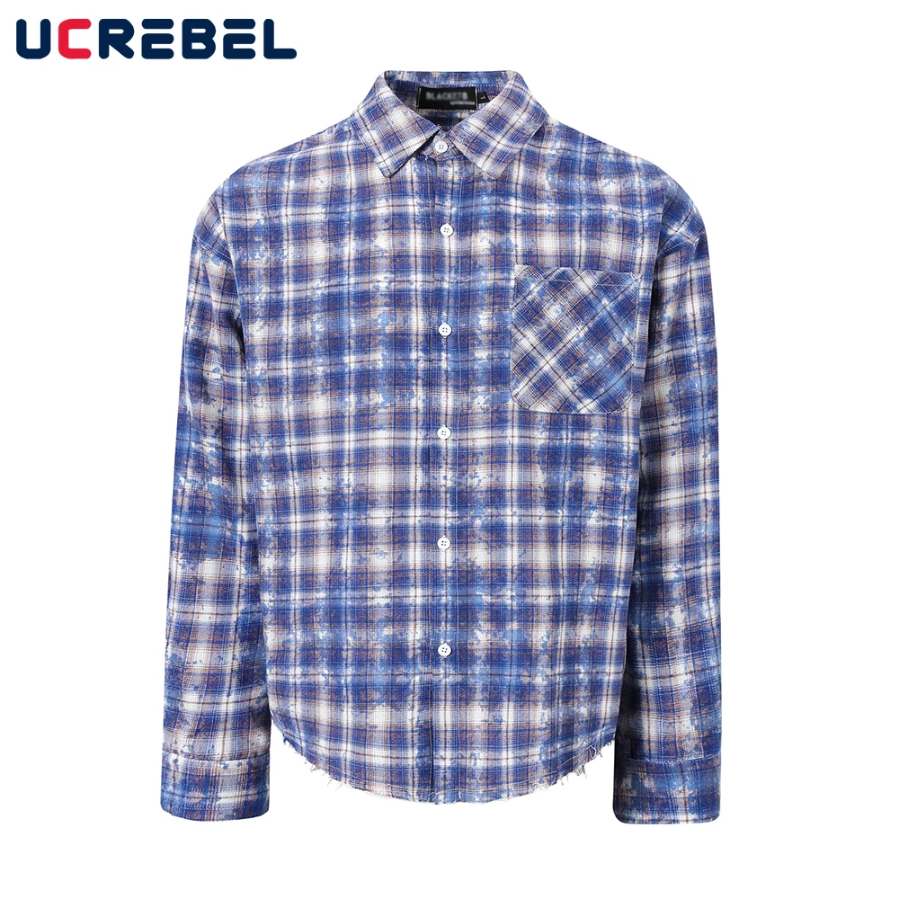 Raw Edge Pocket Long Sleeve Shirts Mens Autumn Retro High Street Single Breasted Lapel Loose Curved Hem Shirts Man
Raw Edge Pocket Long Sleeve Shirts Mens Autumn Retro High Street Single Breasted Lapel Loose Curved Hem Shirts Man
