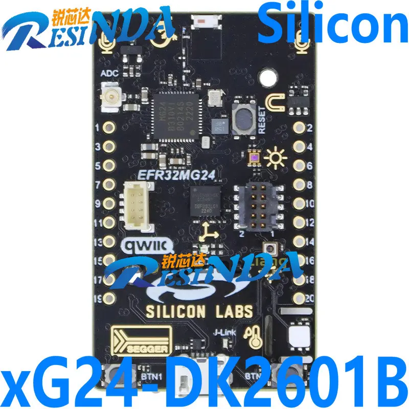 xG24-DK2601B EFR32MG24 Silicon Development Board EFR32 Bluetooth Wireless SoC Development Kit
xG24-DK2601B EFR32MG24 Silicon Development Board EFR32 Bluetooth Wireless SoC Development Kit