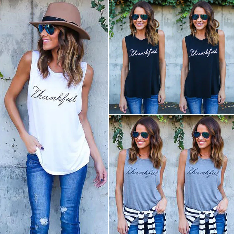 Loose Women's round Ne T-irt Vest Comfortable Breathable Thin Knitted Summer Top Faionable Ladies' Basic Tank Top 
Loose Women's round Ne T-irt Vest Comfortable Breathable Thin Knitted Summer Top Faionable Ladies' Basic Tank Top