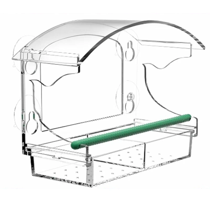 Window Bird Feeder With 4 Strong Suction Cups, Clear Window Bird Feeder For Outside, Acrylic Bird House For Window Easy To Use
Window Bird Feeder With 4 Strong Suction Cups, Clear Window Bird Feeder For Outside, Acrylic Bird House For Window Easy To Use