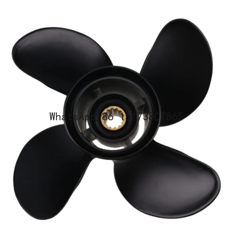 Aftermarket Marine Parts Propeller 48-8M8026635 RH 10.1x14 4 Blade For 25 30 40 55 60 70HP Boat Motors
Aftermarket Marine Parts Propeller 48-8M8026635 RH 10.1x14 4 Blade For 25 30 40 55 60 70HP Boat Motors