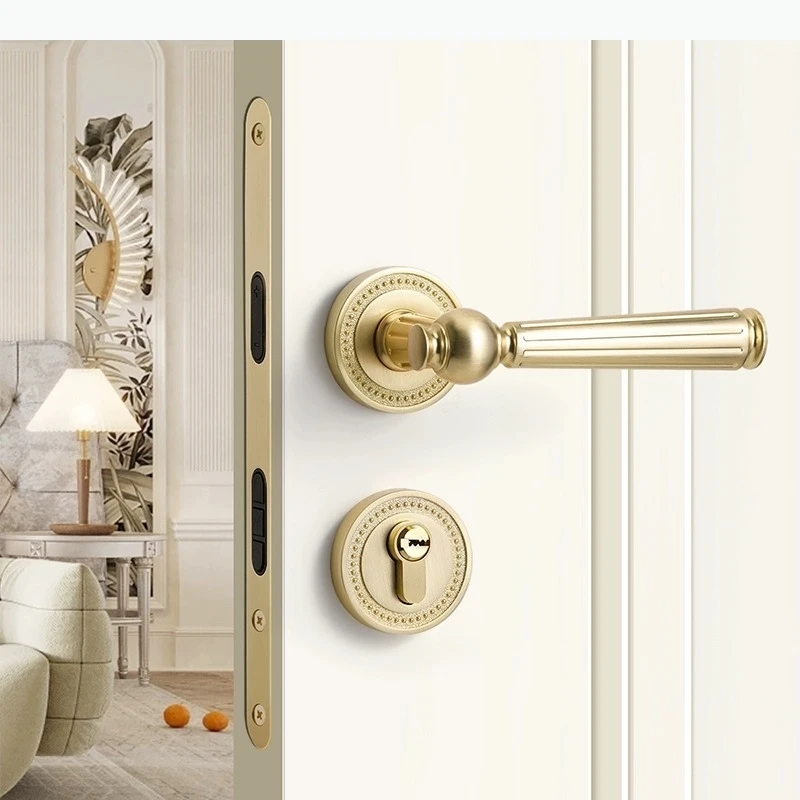 Gate Bedroom Door Lock Aluminium Alloy Silent Door Lock Door Handle Hardware Accessories Split Locks Metal Safety Locks
Gate Bedroom Door Lock Aluminium Alloy Silent Door Lock Door Handle Hardware Accessories Split Locks Metal Safety Locks