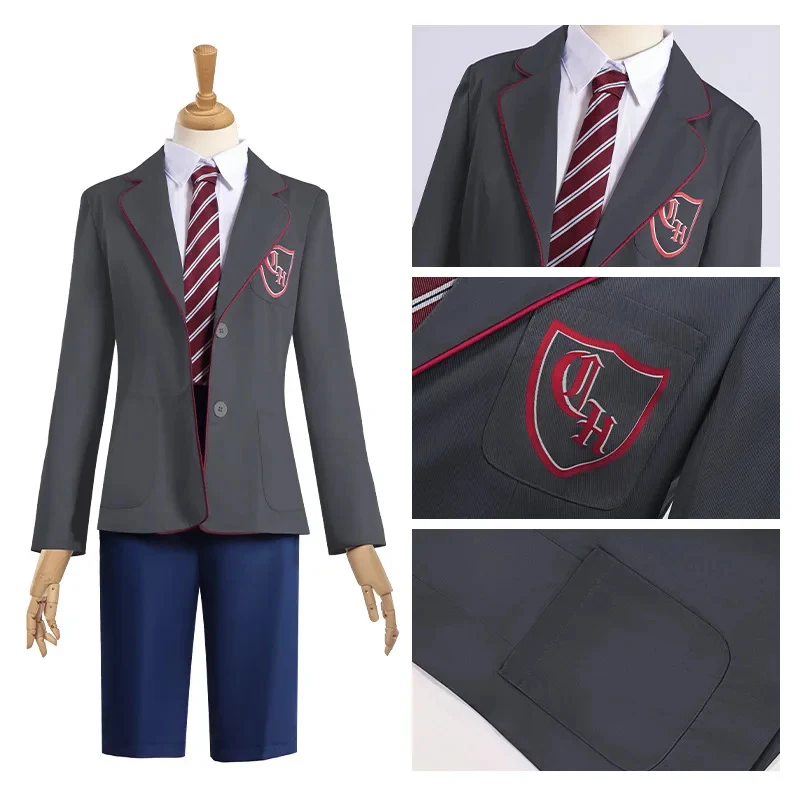 ob Matilda Grey Blue Shorts School Uniform Cos Musical Hortensia Adult Cosplay Stage Costume 158gj
ob Matilda Grey Blue Shorts School Uniform Cos Musical Hortensia Adult Cosplay Stage Costume 158gj