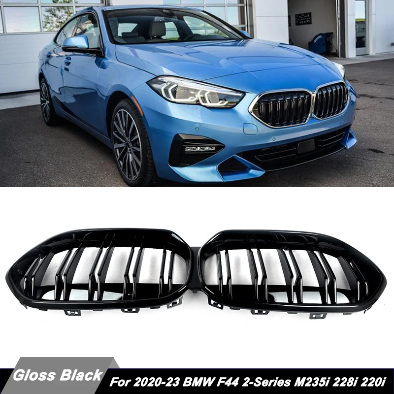 Replace FOR BMW 2 SERIES F44 FRONT KIDNEY GRILL 218i 220i 218d GRAN COUPE 2020 2021 2022 2023 GLOSS BLACK DOUBLE SLAT Grille
Replace FOR BMW 2 SERIES F44 FRONT KIDNEY GRILL 218i 220i 218d GRAN COUPE 2020 2021 2022 2023 GLOSS BLACK DOUBLE SLAT Grille